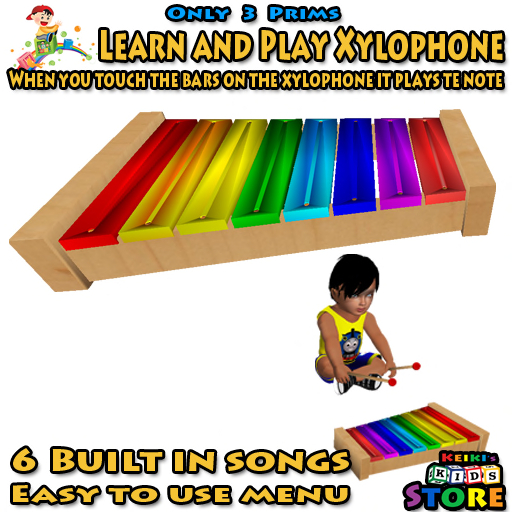 Second Life Marketplace Learn and play xylophone
